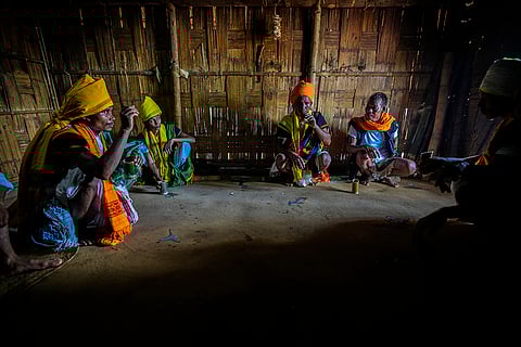 Tiwa tribal priests